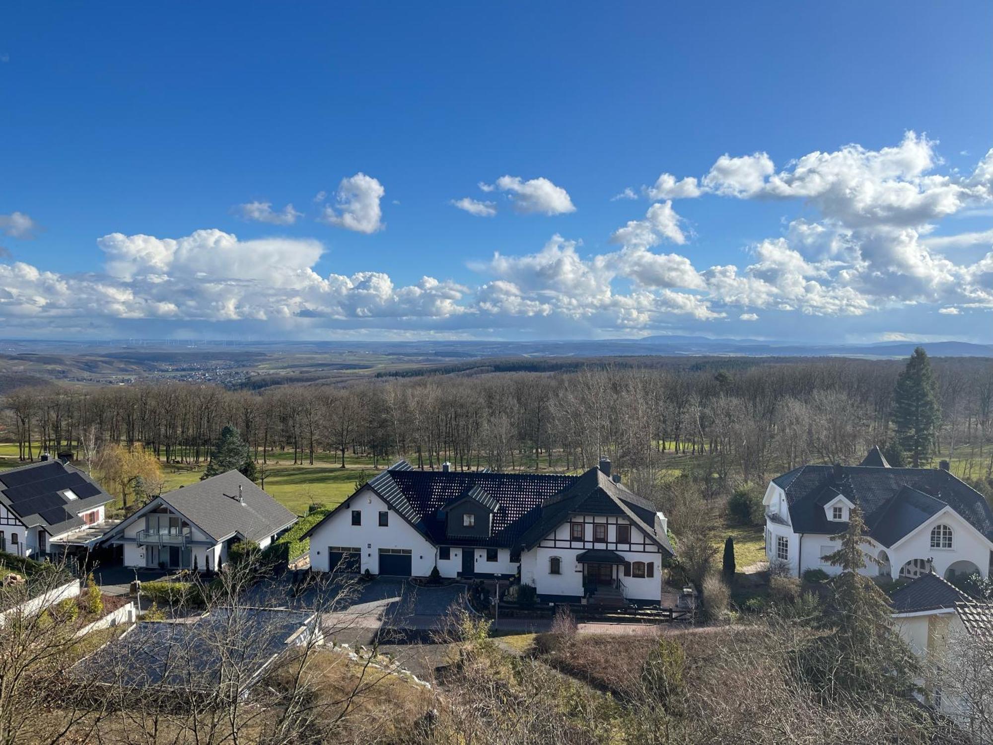 Wundervolle Aussicht In Bester Lage Auf "Wolke7" Stromberg  Luaran gambar